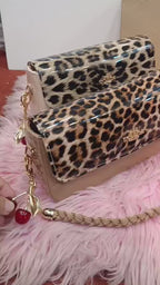 Leopard Luxe Coach Shoulder Bag
