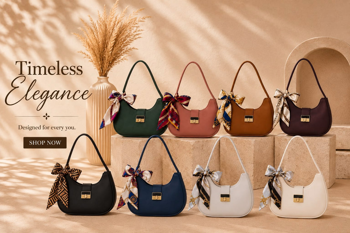 Ribbon Moon Bag
