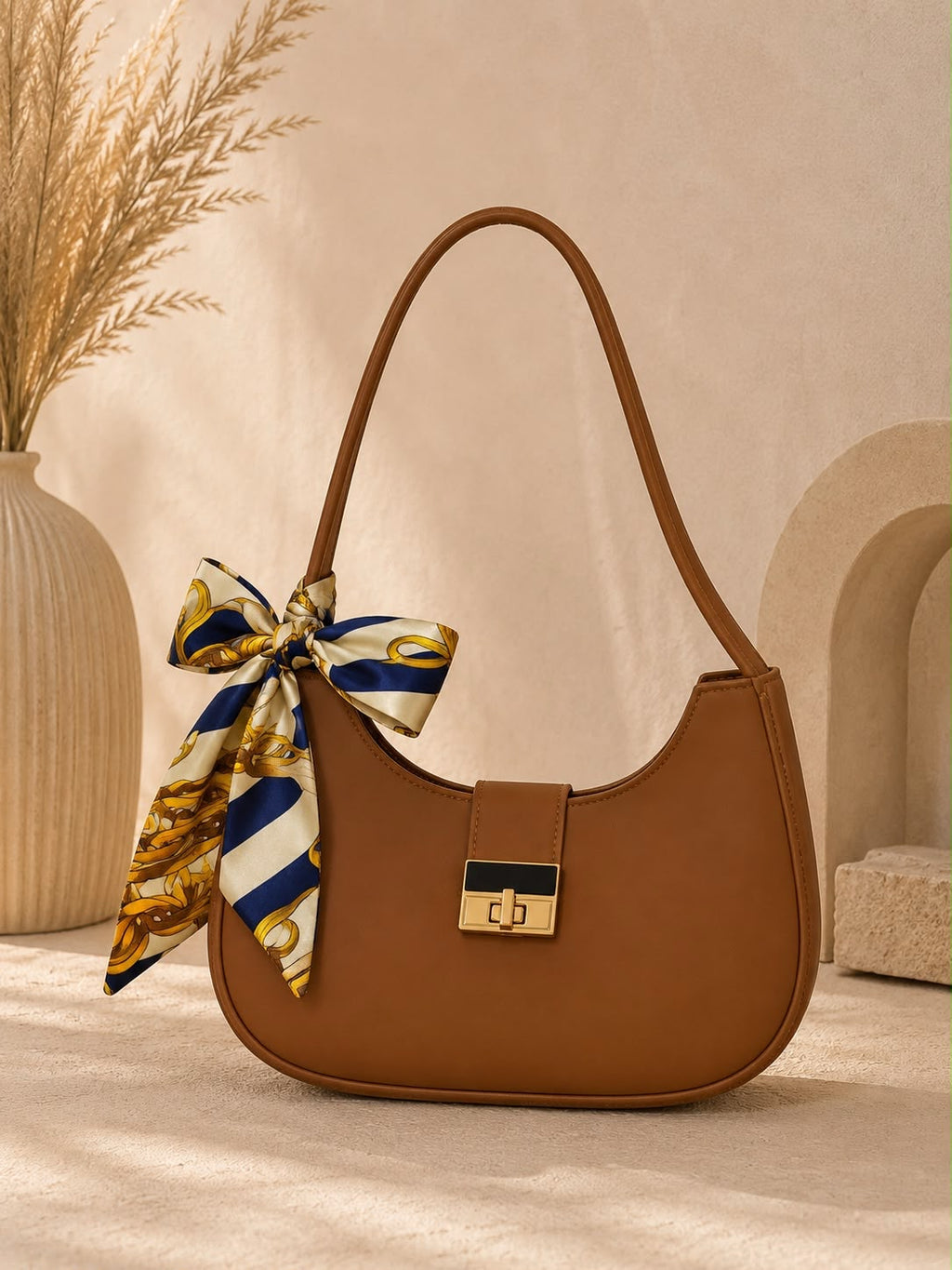 Ribbon Moon Bag