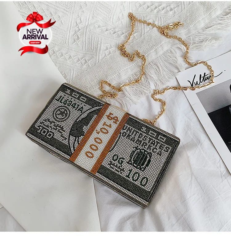 Dollar clutch