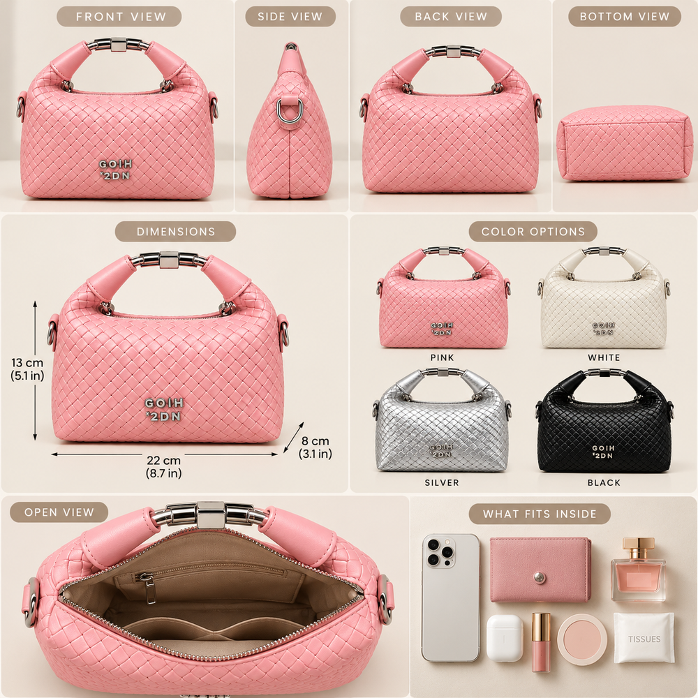 Heavenly Weave Crossbody Bags For Girls