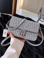 Classic Geometric Mini Flap Bag
