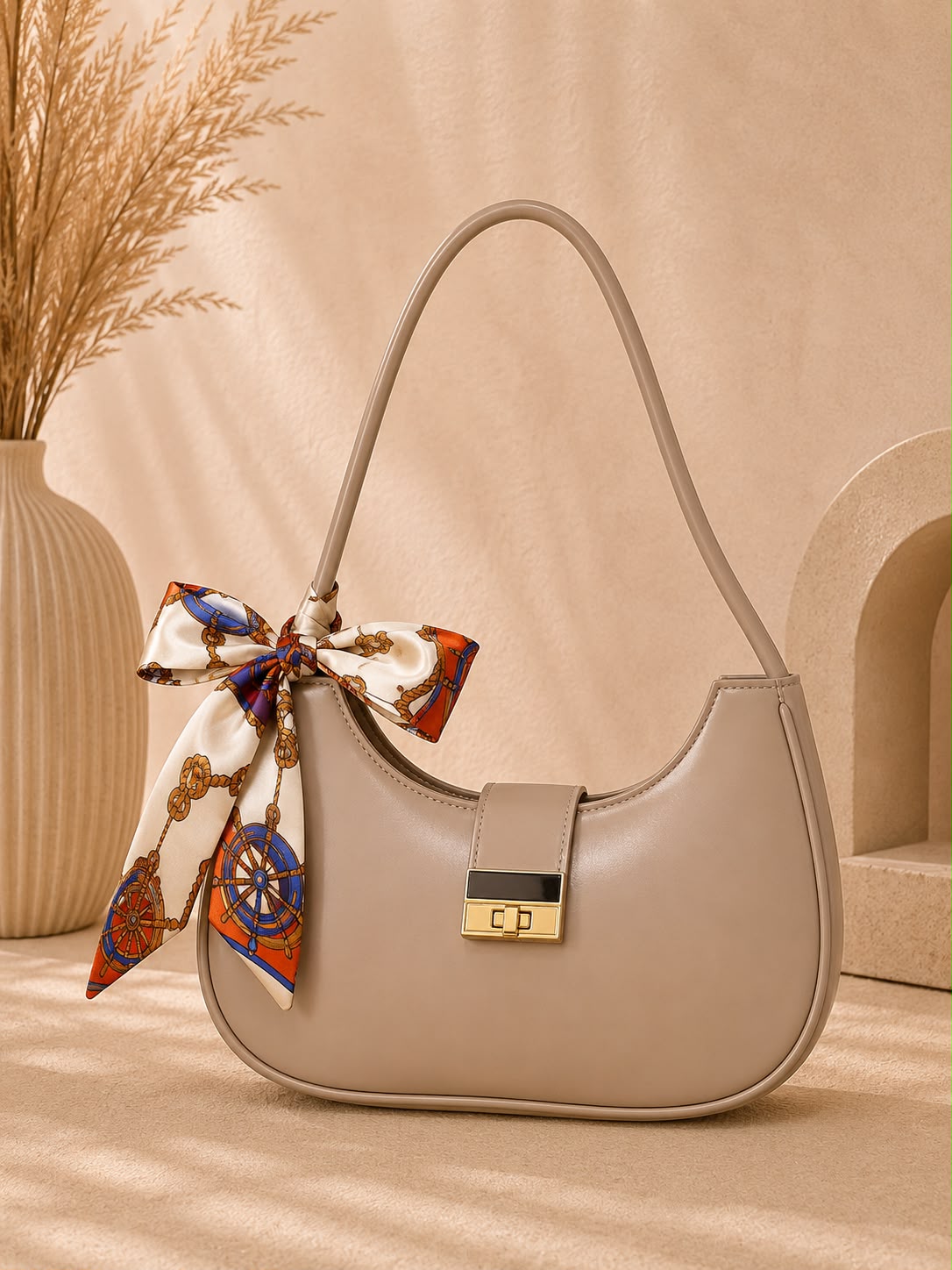 Ribbon Moon Bag