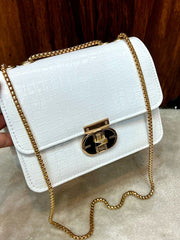 The Croco Crossbody