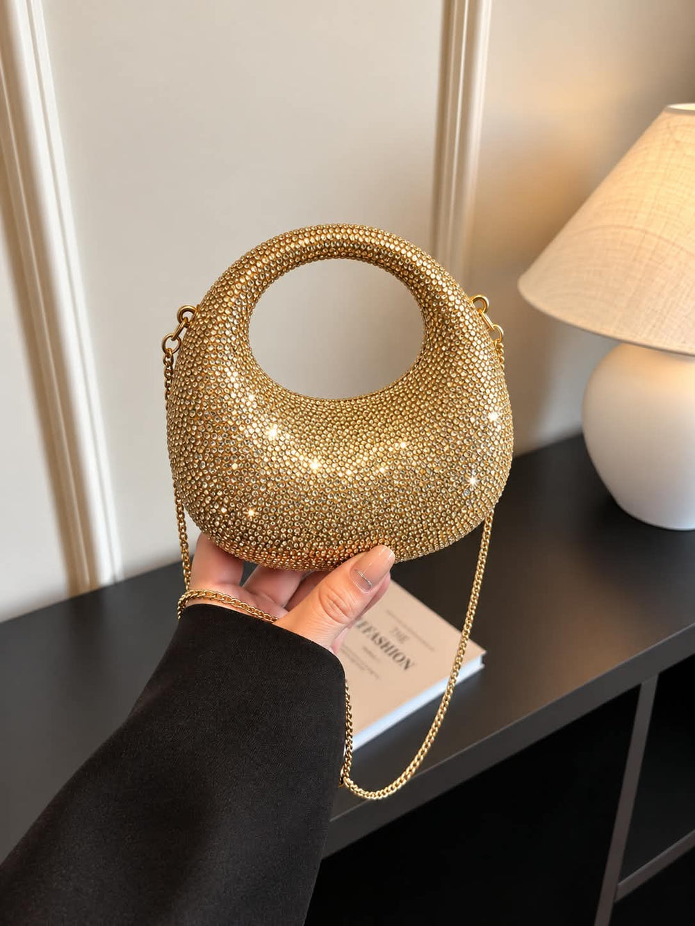 Metallic Moon Crossbody