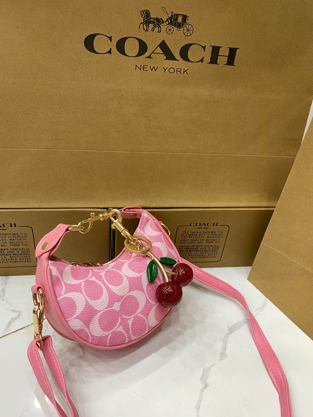 Coach Crescent Bag For Girls