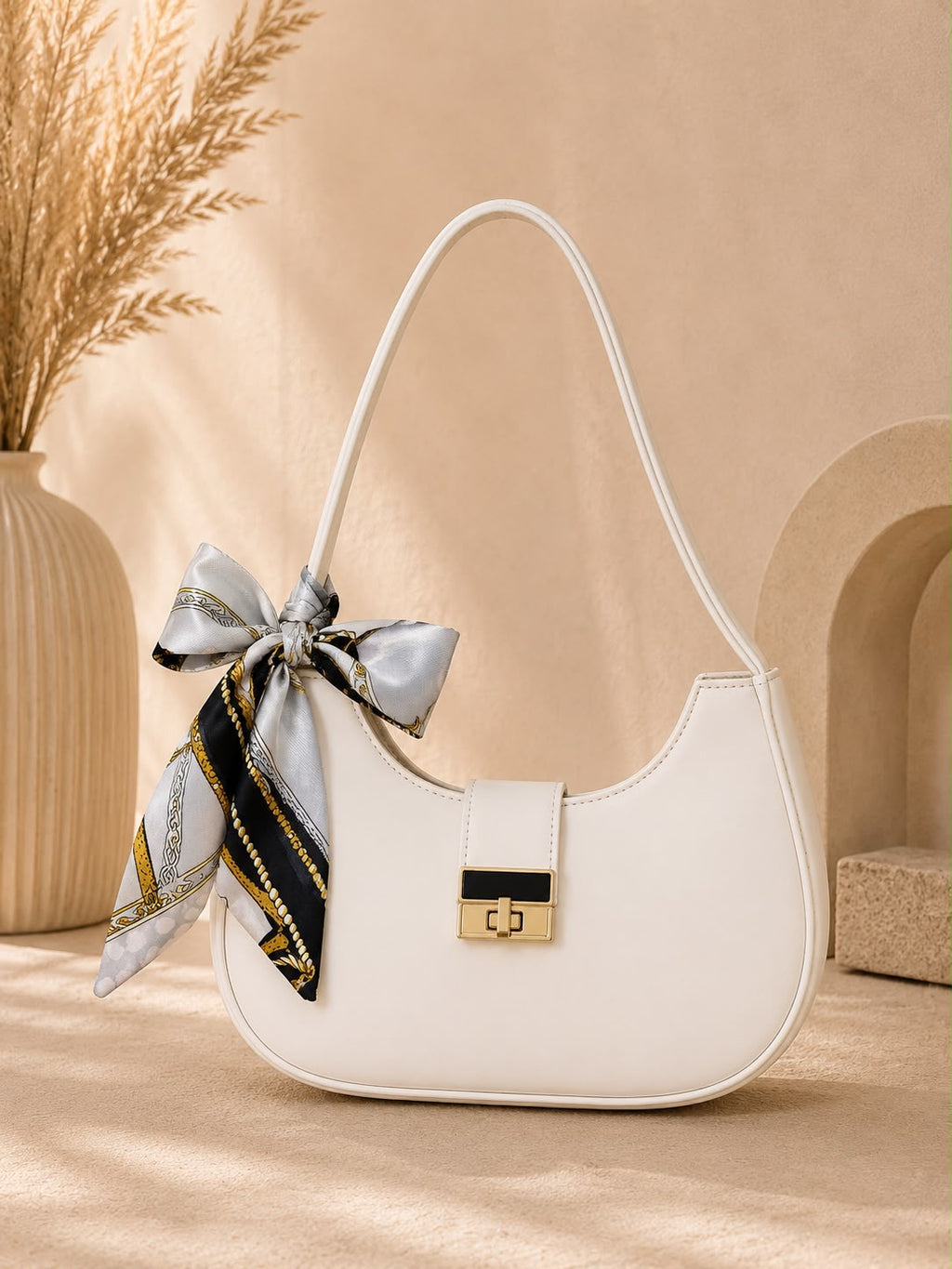 Ribbon Moon Bag
