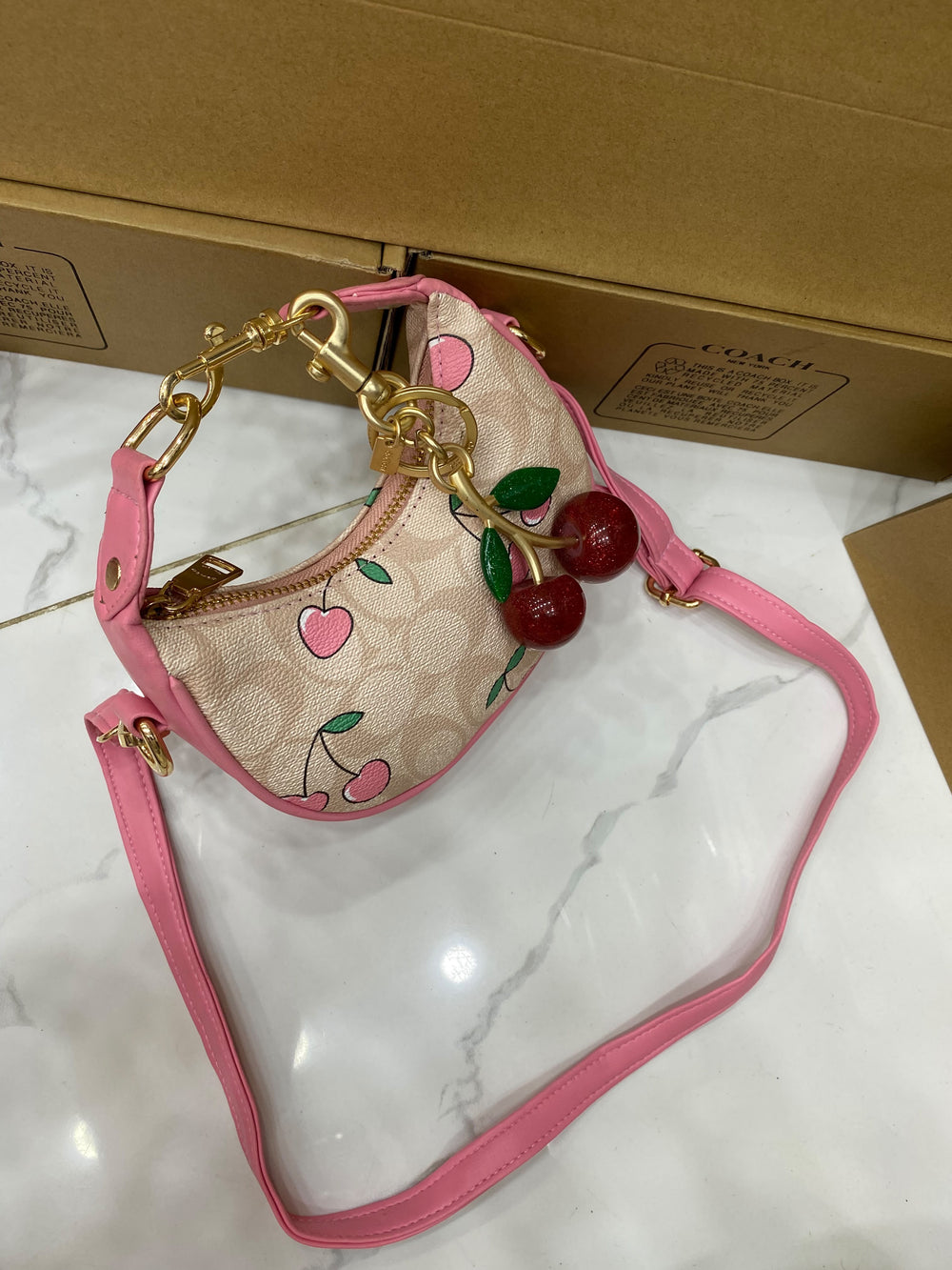 Coach Crescent Bag For Girls