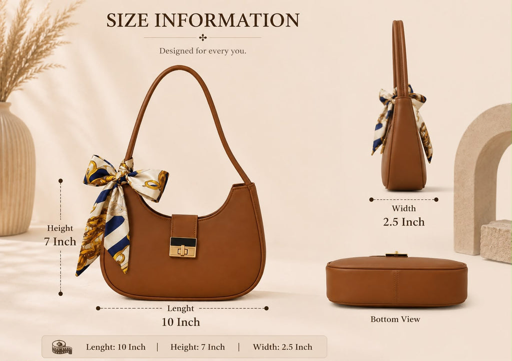 Ribbon Moon Bag