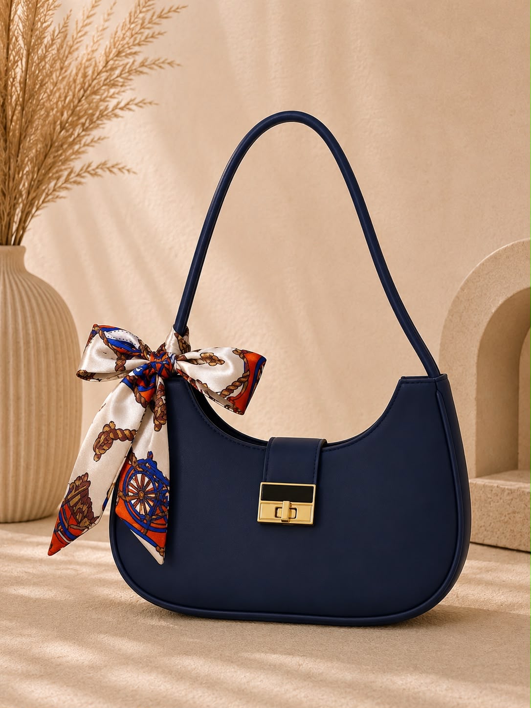 Ribbon Moon Bag